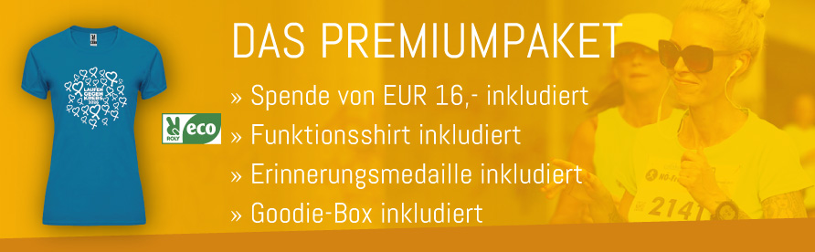 Basis+ Paket Laufen gegen Krebs